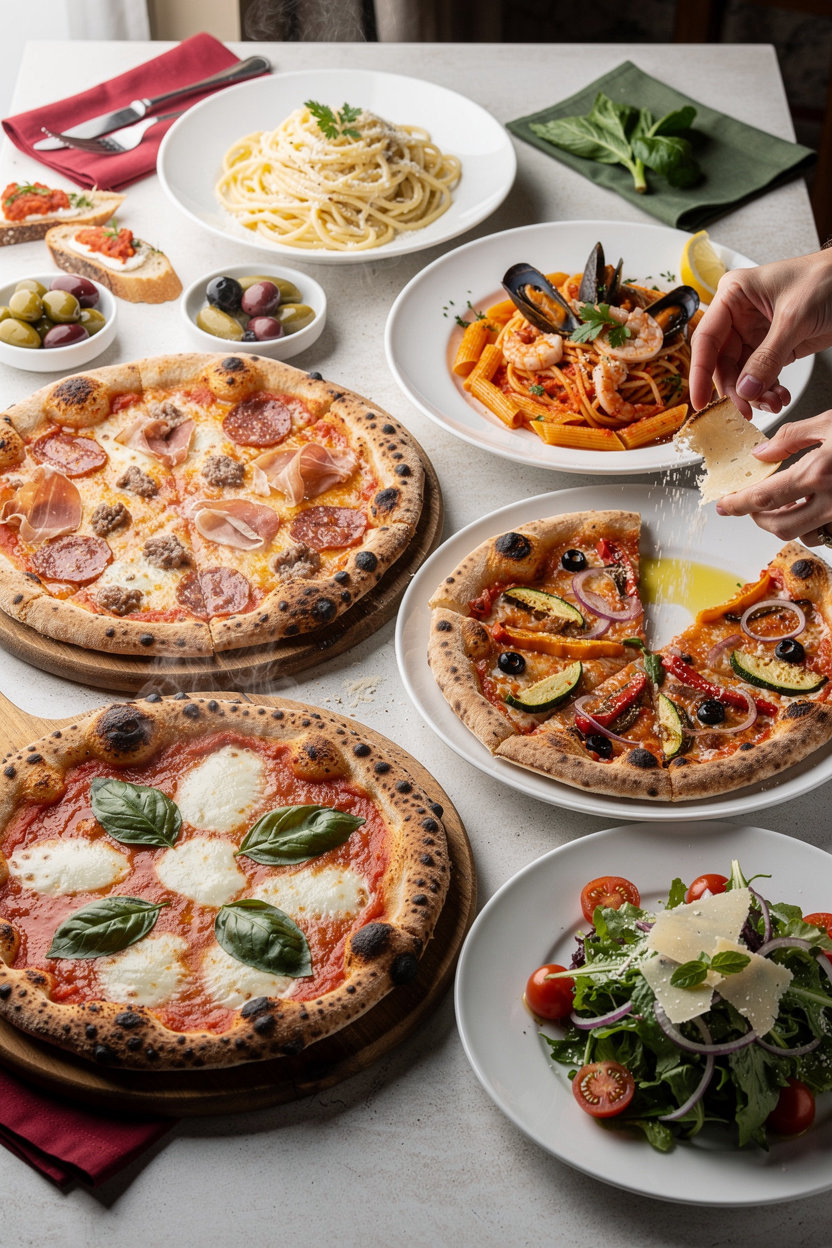 Felice Midrand fresh pizza and Italian specialties with quality ingredients
